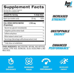 BPI Sports  Vortex Pre Workout 50 serving BPI Sports  Vortex Pre Workout 50 serving