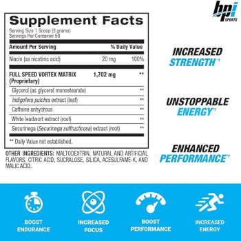 BPI Sports  Vortex Pre Workout 50 serving