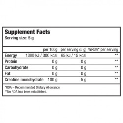 Creatine Monohydrate by BioTechUSA Creatine Monohydrate by BioTechUSA