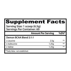 Demon bcaa 60 days By insale labz Demon bcaa 60 days By insale labz