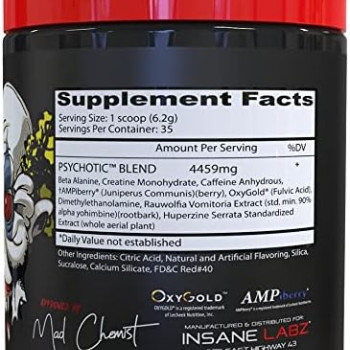 Insane Labz Psychotic Preworkout