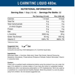 L Carnitine Liquid Applied Nutrition L Carnitine Liquid Applied Nutrition