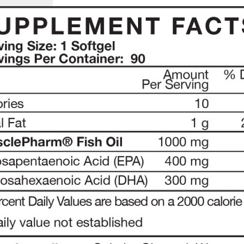 Muscle Pharm Fish Oil 90