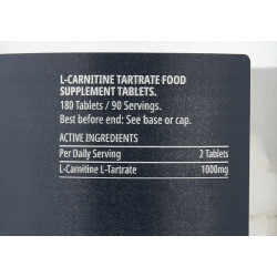 Myprotein L Carnitine 180 tab Myprotein L Carnitine 180 tab