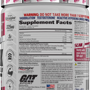 NITRAFLEX Pre workout By Gat NITRAFLEX Pre workout By Gat