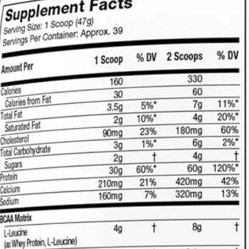 NitroTech Power Whey Protein Power 4lbs NitroTech Power Whey Protein Power 4lbs