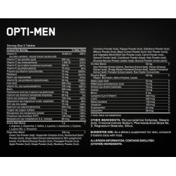 Opti-Men 180 Tablets by Optimum Nutrition  Opti-Men 180 Tablets by Optimum Nutrition