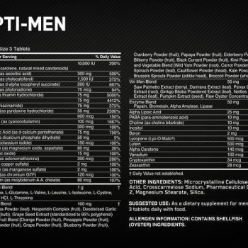 Opti-Men 180 Tablets by Optimum Nutrition