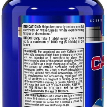 Caffeine 100 tab by ALLMAX Nutrition