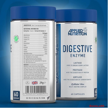 Digestive Enzyme By Applied Nutrition 60 Tab Digestive Enzyme By Applied Nutrition 60 Tab