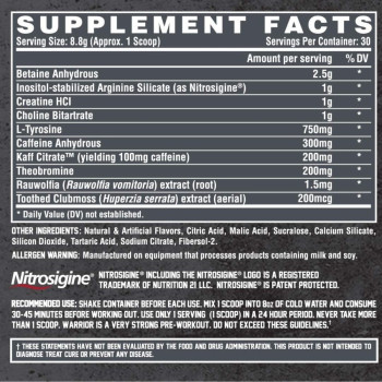 EAA Essential Amino Acids By Warrior