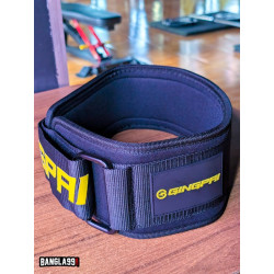 GINGPAI Gym belt Black