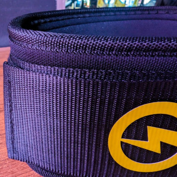 GINGPAI Gym belt Black