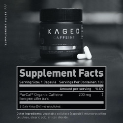 Kaged Caffeine 100 Cap Kaged Caffeine 100 Cap