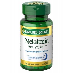 Nature’s Bounty Melatonin 5mg 90 softgels Nature’s Bounty Melatonin 5mg 90 softgels