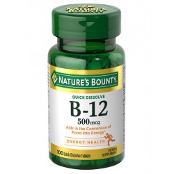 Nature’s Bounty Vitamin B6 100 Tab Nature’s Bounty Vitamin B6 100 Tab