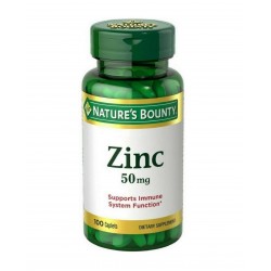 Nature’s Bounty Zinc 50 mg 100tab Nature’s Bounty Zinc 50 mg 100tab
