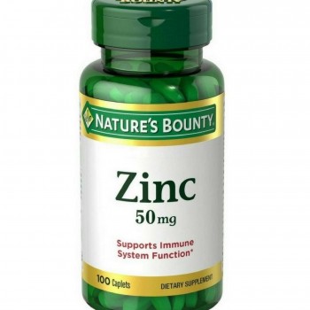 Nature’s Bounty Zinc 50 mg 100tab Nature’s Bounty Zinc 50 mg 100tab