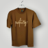 Premium Drop Shoulder T-Shirt Coffee Perfectly