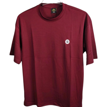Premium Drop Shoulder T-Shirt Maroon Premium Drop Shoulder T-Shirt Maroon