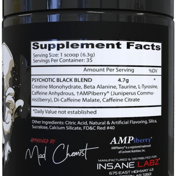 Psychotic Black By Insane Labz