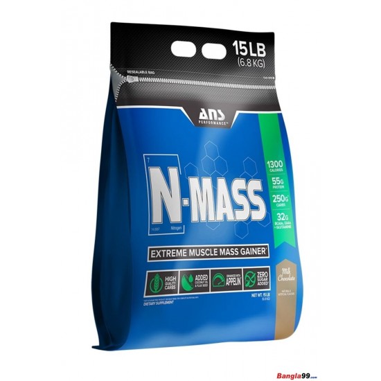 Ans N Mass Extreme Mass Gainer 15 Lbs Ans N Mass Extreme Mass Gainer 15 Lbs