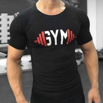 Bodybuilding Gym T shirt Black