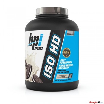 BPI Sports ISO HD Whey Protein Isolate 5lbs