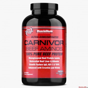 Carnivor Beef Aminos by MuscleMeds  300 Tab