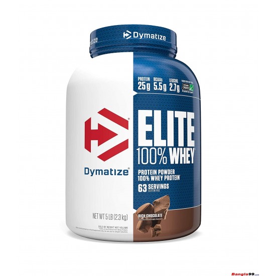 Dymatize Elite Whey Protein 5 Pound Dymatize Elite Whey Protein 5 Pound