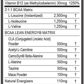 Evl BCAA Lean Energy Evl BCAA Lean Energy