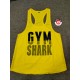 Gym tank top Yellow size XXL