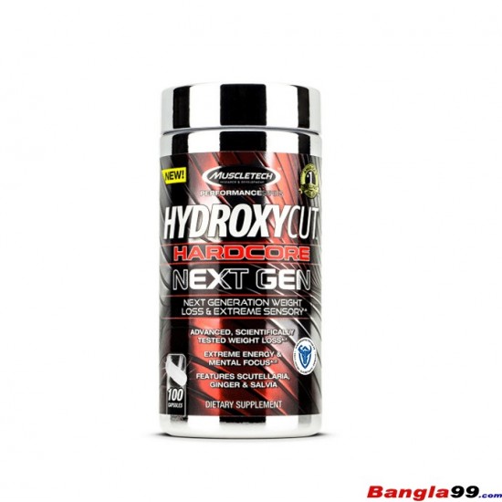 Hydroxycut Hardcore Next Gen 100 Caps Hydroxycut Hardcore Next Gen 100 Caps