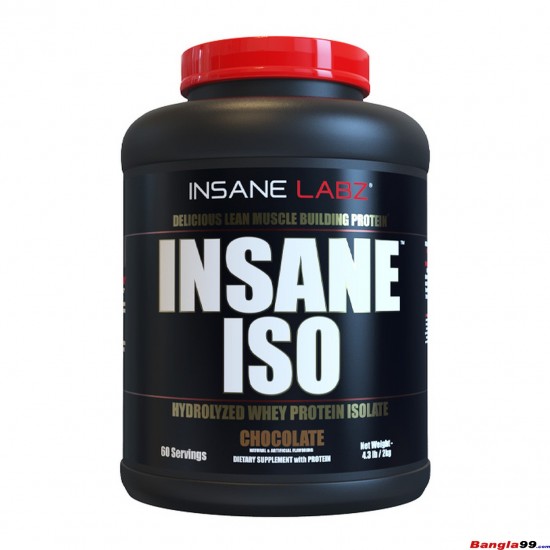 Insane Labz Insane ISO Whey Protein 4lbs Insane Labz Insane ISO Whey Protein 4lbs