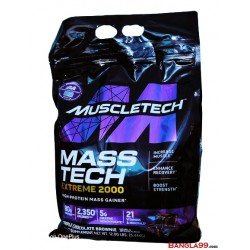 MuscleTech Mass Tech Extreme 2000 Mass Gainer 12lbs MuscleTech Mass Tech Extreme 2000 Mass Gainer 12lbs