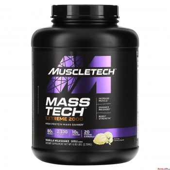 MuscleTech Mass Tech Extreme 2000 Mass Gainer 6lbs MuscleTech Mass Tech Extreme 2000 Mass Gainer 6lbs