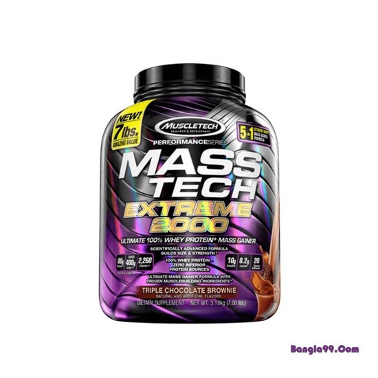MuscleTech Mass Tech Extreme 2000 Mass Gainer MuscleTech Mass Tech Extreme 2000 Mass Gainer