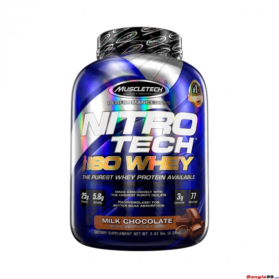 MuscleTech NitroTech Iso Whey Isolate Protein MuscleTech NitroTech Iso Whey Isolate Protein