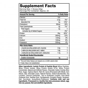 NitroTech Whey Protein 2lbs By Muscle tech NitroTech Whey Protein 2lbs By Muscle tech