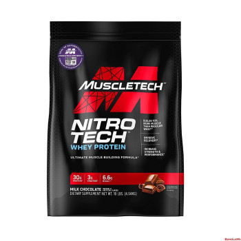 NitroTech Whey Protein 10lbs By Muscle tech NitroTech Whey Protein 10lbs By Muscle tech