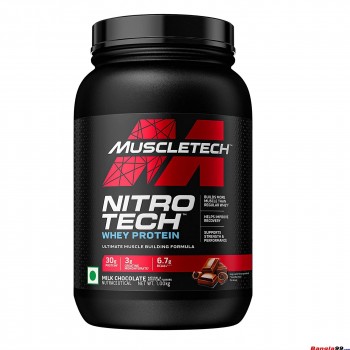 NitroTech Whey Protein 2lbs By Muscle tech NitroTech Whey Protein 2lbs By Muscle tech