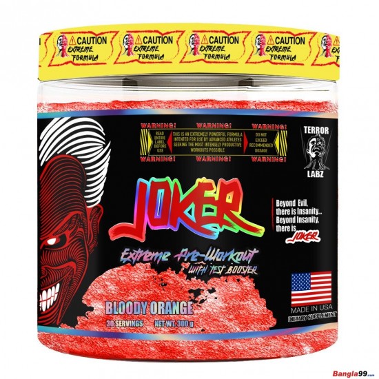Terror labz joker pre-workout Terror labz joker pre-workout