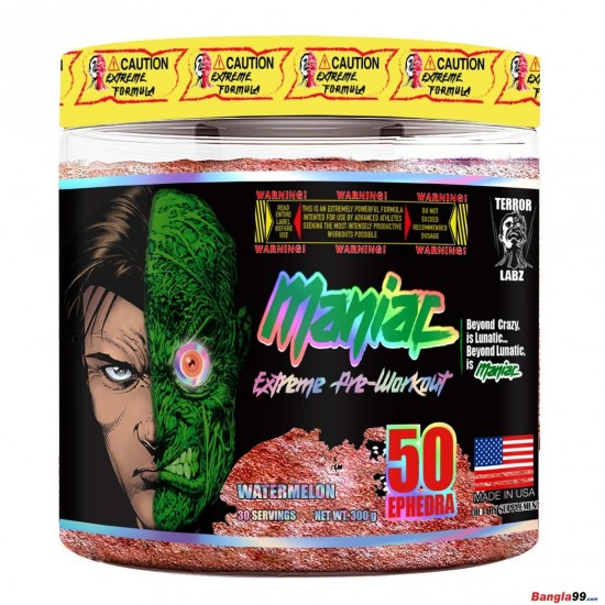 Terror Labz Maniace Pre Workout Terror Labz Maniace Pre Workout