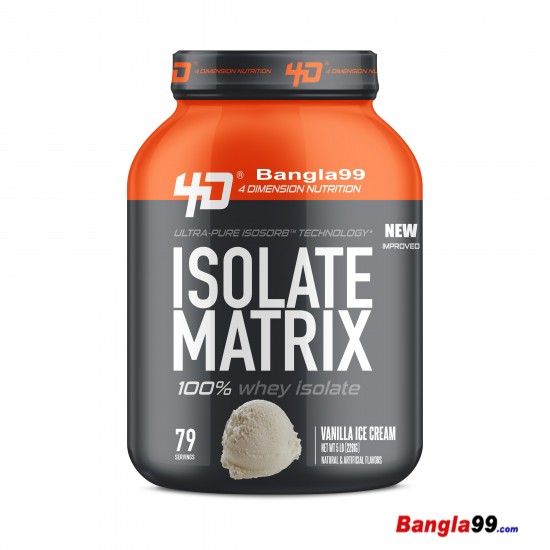 Whey isolate Matrix By D4 Nutrition 5lbs Whey isolate Matrix By D4 Nutrition 5lbs